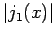 $\vert j_1(x)\vert$
