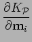 $\displaystyle \frac{\partial K_{\cal P}}{\partial {\bf m}_{i}}$