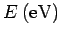 $E \:(\rm{eV})$