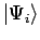 $\left\vert \Psi_i \right>$
