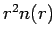 $r^2n(r)$