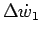 $\displaystyle \Delta \dot{w}_1$
