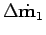 $\displaystyle \Delta \dot{{\bf m}}_1$