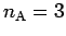$n_{\rm A}=3$